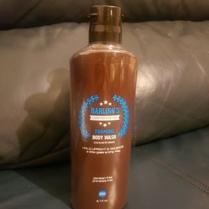 Barlows Foaming Body Wash Paraben Free Fresh Scent
